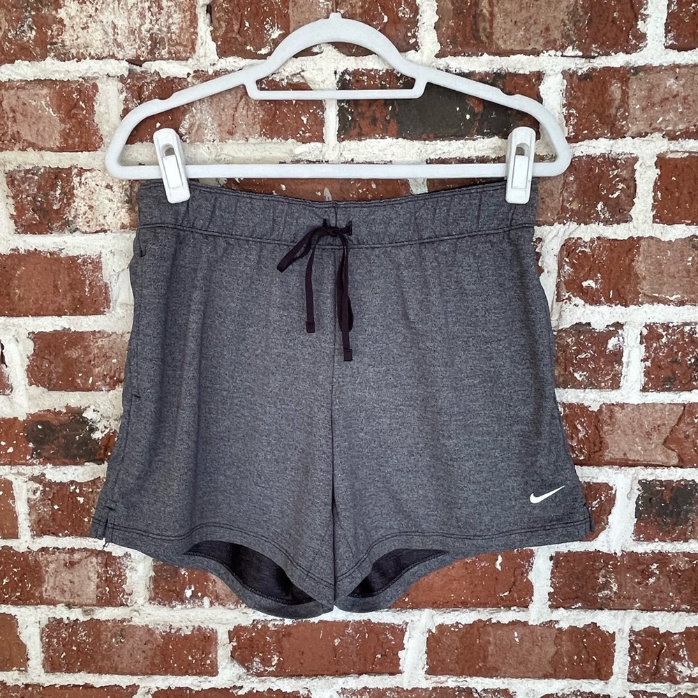 Nike Women's Charcoal Athletic draw-string Shorts
